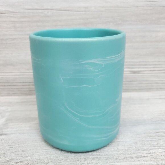 Starbucks teal and white coffee mug - Picture 2 of 7